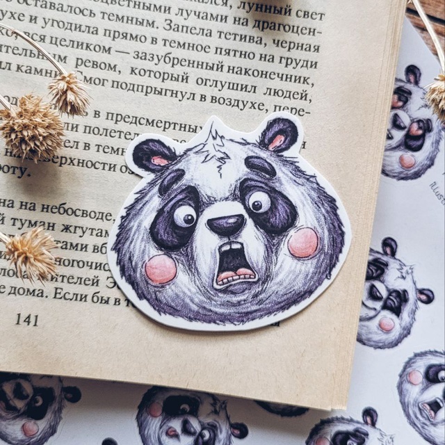 Sticker "Panda emotions 1"