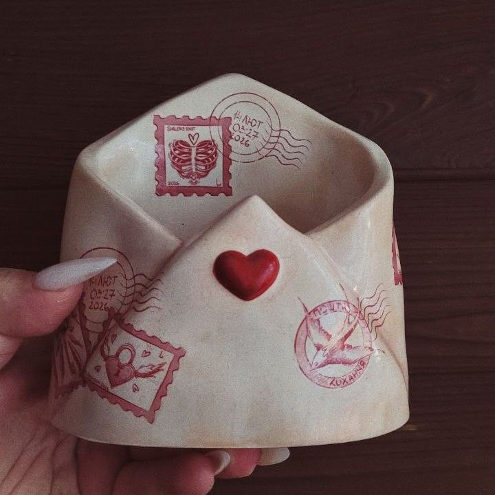 Свічка "Конверт кохання"