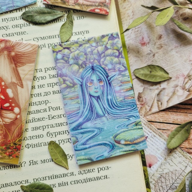 Magnetic bookmark "Virgin of rivers"