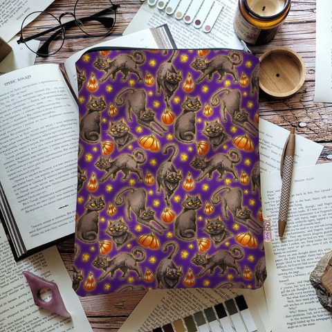 Book sleeve "Pumpkin Cat 4", М