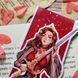 Holografic magnetic bookmark "Queen of Hearts 2"