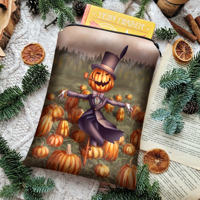Book sleeve "Mr. Pumpkin", XS
