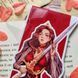 Magnetic bookmark "Queen of Hearts 2"