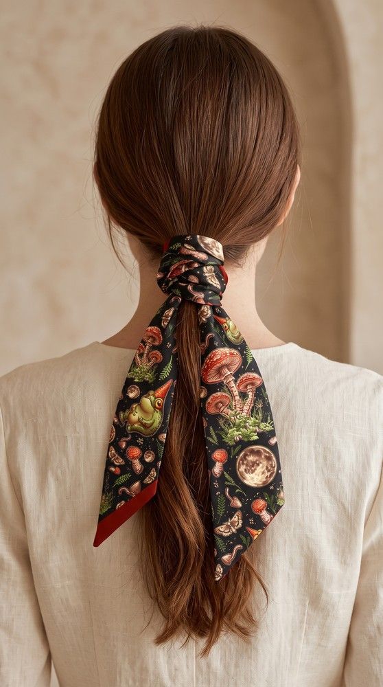 Twilly Scarf "Enchanted Forest"