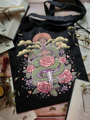 Tote bag "Forbidden love"