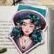 Holografic magnetic bookmark "Elf Witch"