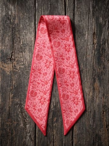 Twilly Scarf "Love"