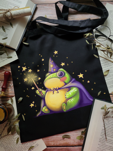 Tote bag "Frog wizard"
