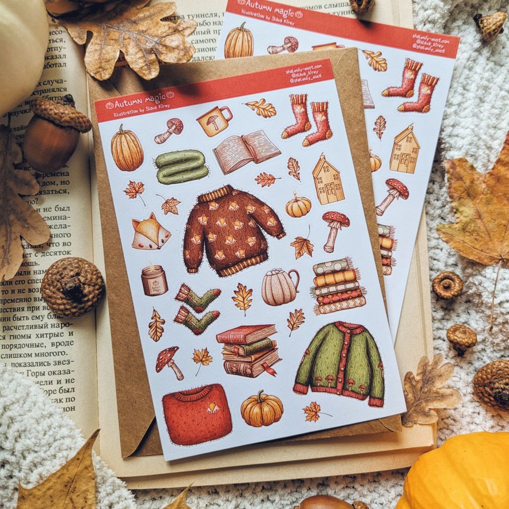 Stickers "Autumn magic"