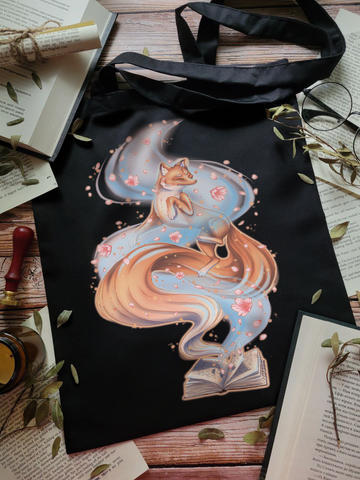 Tote bag "Fox tale"