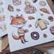 Stickers "Sweet Adventures", Self-adhesive paper
